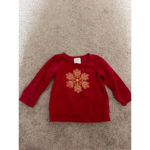 First Impressions velvet Christmas shirt size 12mos